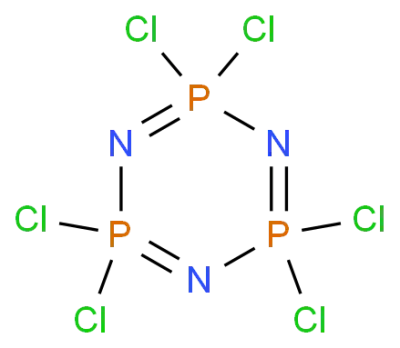 Hexachlorocyclotriphosphazene CAS No. 940-71-6
