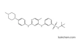 N-(1,1-Dimethylethyl)-3-[[5-methyl-2-[[4-(4-methyl-1-piperazinyl)phenyl]amino]-4-pyrimidinyl]amino]benzenesulfonamide