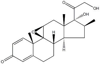 9beta,11beta-Epoxy-17alpha,21-dihydroxy-16beta-methylene-pregna-1,4-diene-3,20-dione