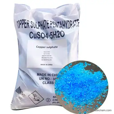 Supply High Purity Feed agricultural industrial Grade Cooper Sulphate Copper Sulfate 98%/Pentahydrate