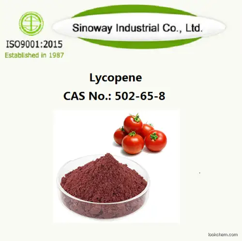 5% 10% 20% 50% 98%HPLC  Lycopene powder 502-65-8