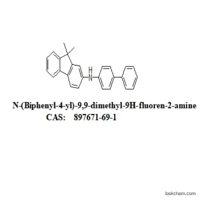 N-([1,1'-biphenyl]-4-yl)-9,9-dimethyl-9H-fluoren-2-amine CAS 897671-69-1