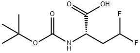 (S)-2-(tert-butoxycarbonylamino)-4,4-difluorobutanoic acid