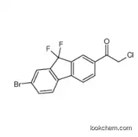 1-(7-Bromo-9,9-difluoro-9H-fluoren-2-yl)-2-chloroethan-1-one