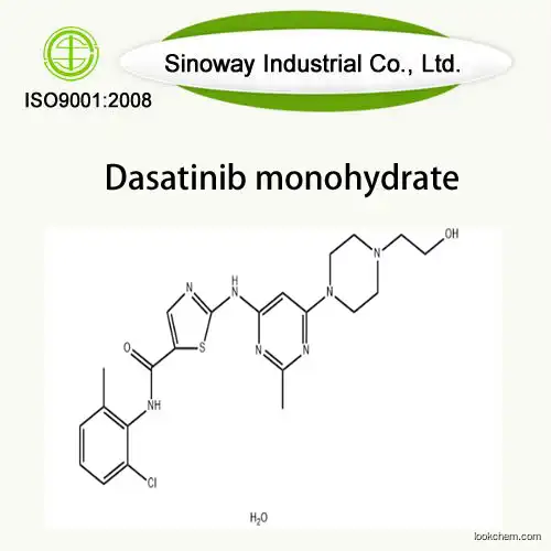 Factory Supply Dasatinib monohydrate powder CAS 863127-77-9