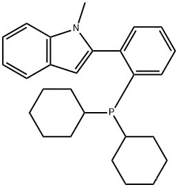 2-(2-Dicyclohexylphosphanyl-phenyl)-1-Methyl-1H-indole