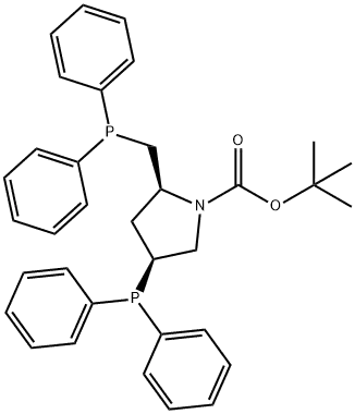 (2S,4S)-(-)-N-BOC-4-Diphenylphosphino-2-diphenylphosphinomethyl-pyrrolidine