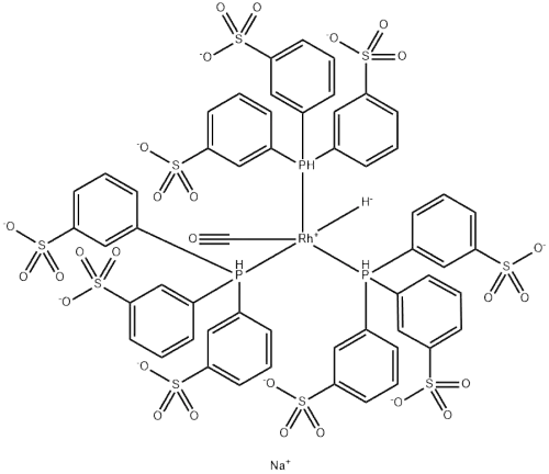 Rhodate(9-), carbonylhydrotris[[3,3',3''-(phosphinidyne-κP)tris[benzenesulfonato]](3-)]-, sodium (1:9), (TB-5-23)-