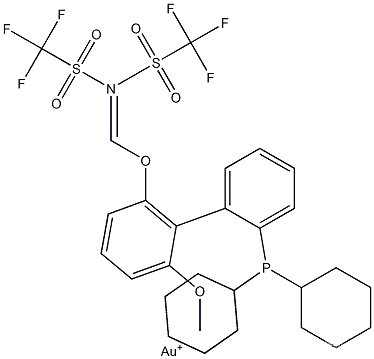 Bis(trifluoroMethanesulfonyl)iMide(2-dicyclohexylphosphino-2',6'-diMethoxy-1,1'-biphenyl)gold(I), 98%
