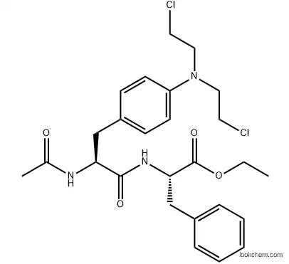 L-Phenylalanine, N-acetyl-4-[bis(2-chloroethyl)amino]-L-phenylalanyl-, ethyl ester 10065-57-3 98%
