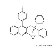 2-Cyclopropyl-3-[(diphenylphosphinyl)methyl]-4-(4-fluorophenyl)quinoline