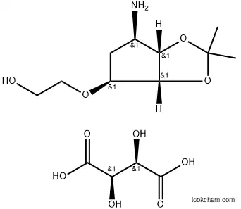 2-((3aR,4S,6R,6aS)-6-amino-2,2-dimethyltetrahydro-3aH-cyclopenta[d][1,3]dioxol-4-yloxy)ethanol L-tataric acid high quality