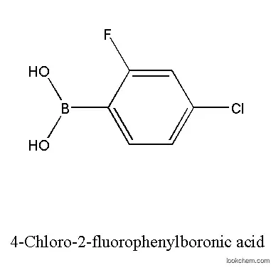 4-Chloro-2-fluorophenylboronic acid 98%