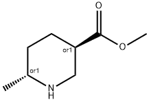 trans-3-piperidinecarboxylic acid, 6-methyl-, methyl ester