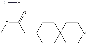 methyl 2-{3-azaspiro[5.5]undecan-9-yl}acetate hydrochloride