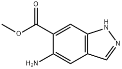 1H-Indazole-6-carboxylic acid, 5-aMino-, Methyl ester