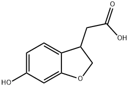 2-(6-Hydroxy-2,3-dihydrobenzofuran-3-yl)acetic acid