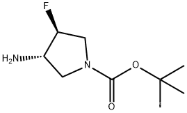 (3S,4S)-tert-Butyl 3-amino-4-fluoropyrrolidine-1-carboxylate