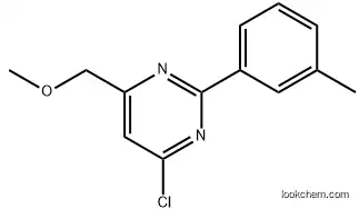 4-CHLORO-6-(METHOXYMETHYL)-2-(3-METHYLPHENYL)PYRIMIDINE 438249-83-3 98%