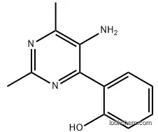 Phenol, 2-(5-amino-2,6-dimethyl-4-pyrimidinyl)- 100008-96-6 98%