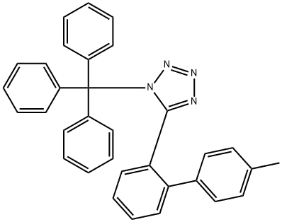 5-(4'-Methylbiphenyl-2-yl)-1-trityl-1H-tetrazole