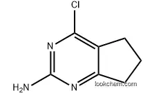 4-Chloro-6,7-dihydro-5H-cyclopentapyriMidin-2-ylaMine??5461-89-2? 98%