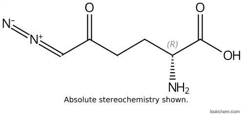 2-Amino-6-diazo-5-oxohexanolic acid