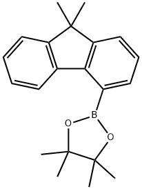 4 - boric acid pinacol ester - 9, 9 - dimethyl fluorene