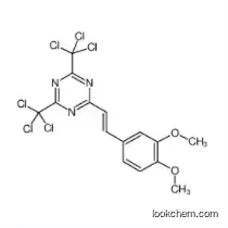 2-(3,4-Dimethoxystyryl)-4,6-bis(trichloromethyl)-1,3,5-triazine