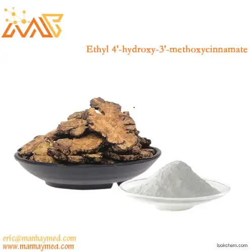 Supply Cosmetic Grade Ethyl 4'-hydroxy-3'-methoxycinnamate(4046-02-0)