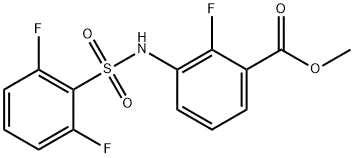 Methyl 3-((2,6-difluorophenyl)sul fonamido)-2-fluorobenzoate