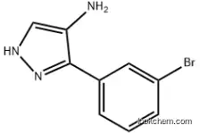 3-(3-bromophenyl)-1H-pyrazol-4-amine 1171492-86-6 98%