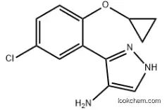 3-(5-Chloro-2-cyclopropoxyphenyl)-1H-pyrazol-4-aMine?1260169-39-8 98%