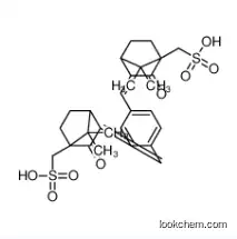 [2-[[4-[[7,7-dimethyl-3-oxo-4-(sulfomethyl)-2-bicyclo[2.2.1]heptanylidene]methyl]phenyl]methylidene]-7,7-dimethyl-3-oxo-4-bicyclo[2.2.1]heptanyl]methanesulfonic acid