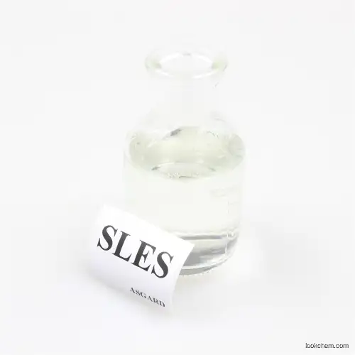 Top manufacturer surfactant detergent AES sles 70% texapon n70 chemicals for making liquid soap