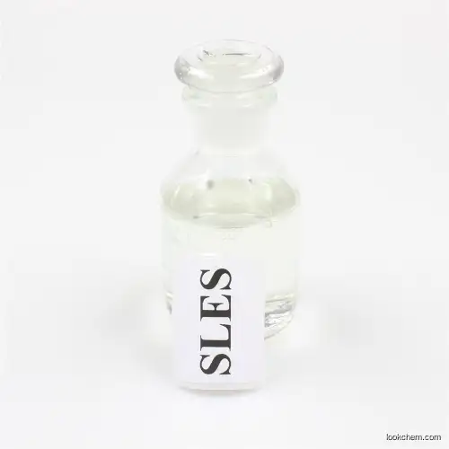 Chinese manufacture SLES Manufacturer Raw Materials Cosmetics Sodium Lauryl Ether Sulfate sles