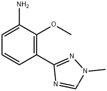2-methoxy-3-(1-methyl-1H-1,2,4-triazol-3-yl)aniline