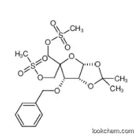 [(3aR,6S,6aR)-2,2-dimethyl-5-(methylsulfonyloxymethyl)-6-phenylmethoxy-6,6a-dihydro-3aH-furo[2,3-d][1,3]dioxol-5-yl]methyl methanesulfonate