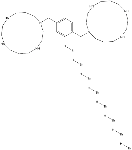 1,1'-[1,4-Phenylenebis(methylene)]bis(1,4,8,11-tetraazacyclotetradecane) octahydrobromide