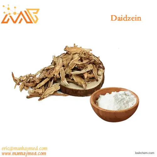 Supply soybean extract Daidzein 98% 486-66-8