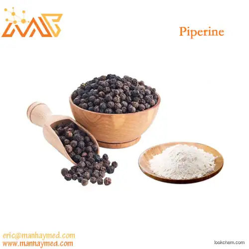Supply Pepper extract Piperine 98% 94-62-2