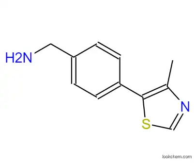 (4-(4-methylthiazol-5-yl)phenyl)methanamine1448189-30-7