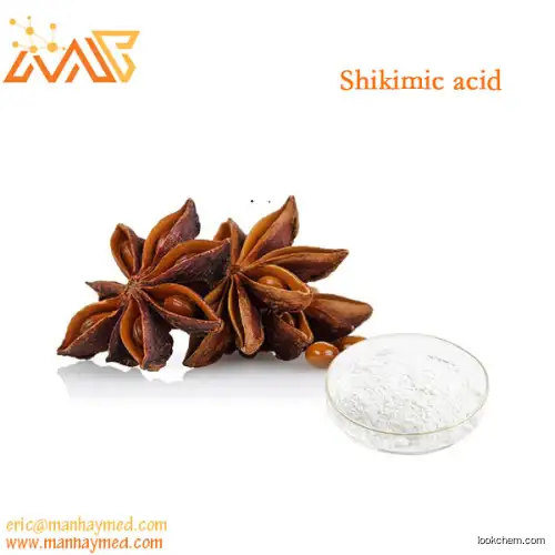 Supply Star anise extract Shikimic acid 98% 138-59-0