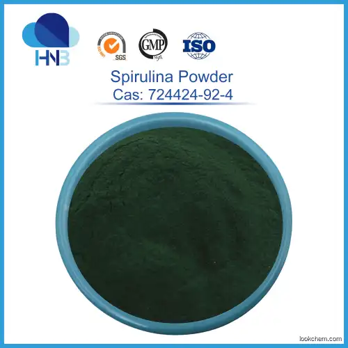 organic chlorella and spirulina powder for healthy supplement