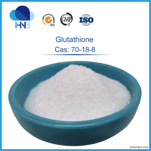 Cosmetic grade skin lightening glutathione powder cas 70-18-8