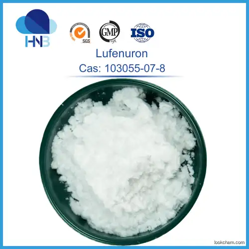 Lufenuron powder 98% Pharmaceutical Insecticide cas 103055-07-8