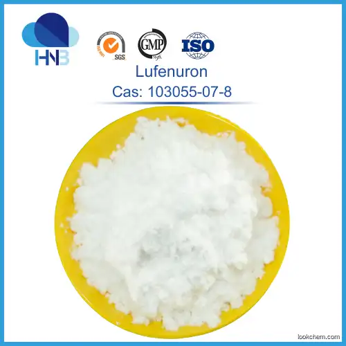 Lufenuron powder 98% Pharmaceutical Insecticide cas 103055-07-8