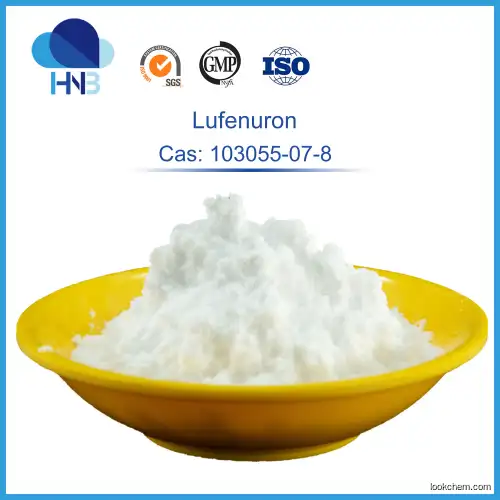 Lufenuron powder 98% Pharmaceutical Insecticide cas 103055-07-8