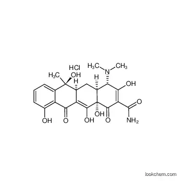 Tetracycline hydrochloride/ 64-75-5