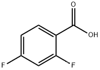 2,4-Difluorobenzoic acid.